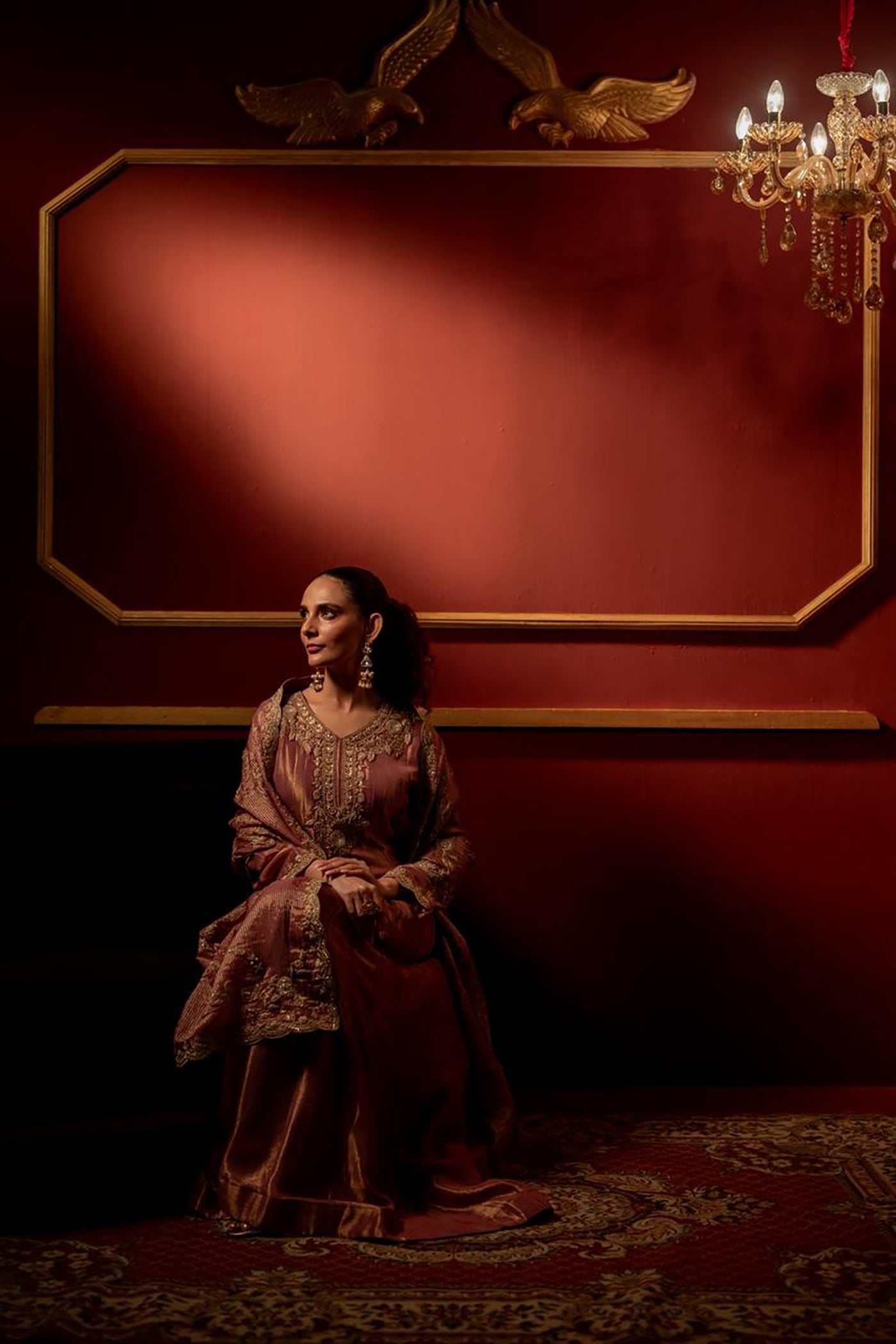 Rosewood Royale Anarkali Ensemble