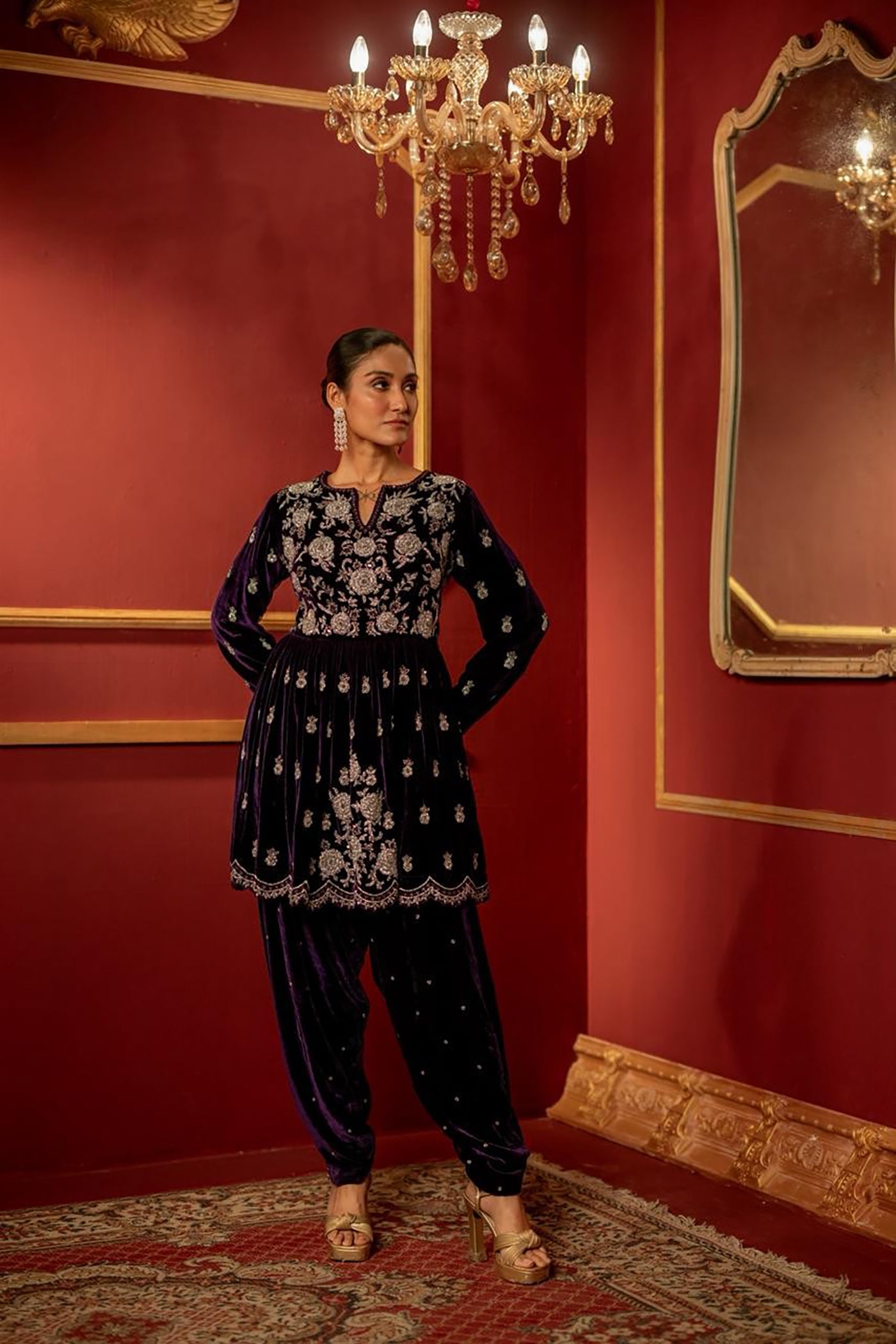 Midnight Royale Velvet Ensemble